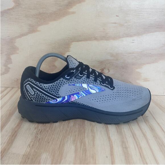 Brooks - Ghost 14 - Running Shoes - Gray/Black - Men\'s - 8.5(D) - 1203691D039 main image 7